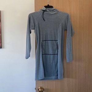 Melanzana Micro-grid Dress